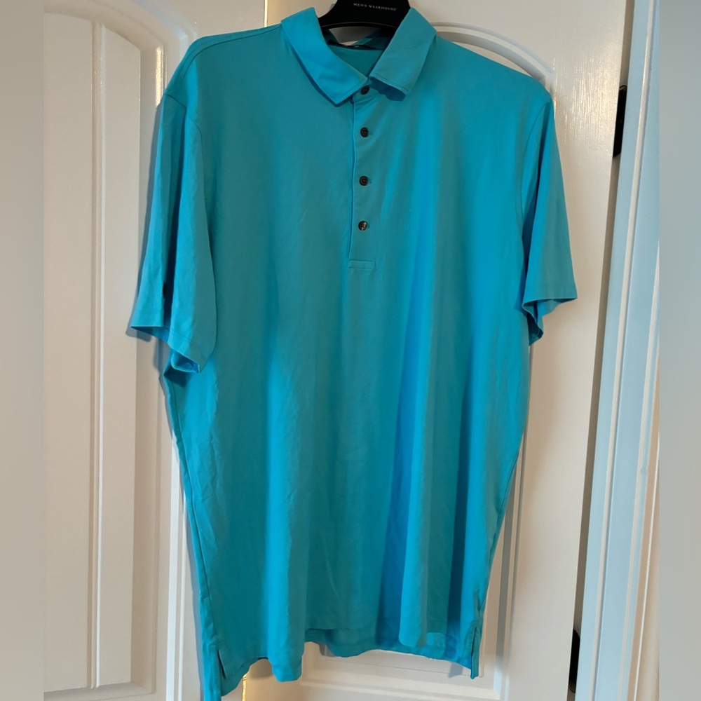 Men's Blue Greyson Golf Polo Shirt